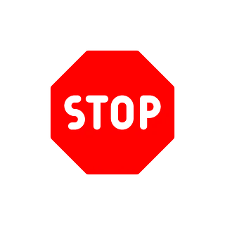Ikon - stopskilt
